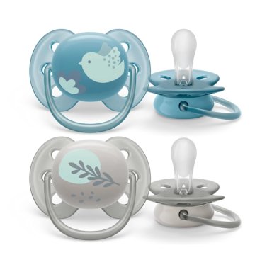 PACKX2 CHUPÓN AVENT ULTRA SOFT 6-18 MESES NINO SCF091/15 - 2
