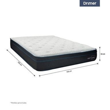 COLCHÓN DRIMER GRAVITY 1.5 PLAZAS - 2