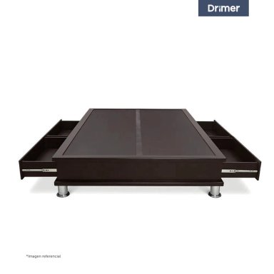 BASE DRIMER OPORTO 2 PLAZAS CON CAJONES - 4