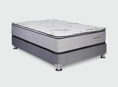 CAMA AMERICANA EL CISNE ELEMENT KING GRIS - 2