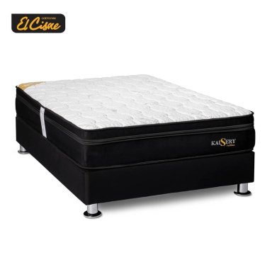 CAMA AMERICANA EL CISNE KAYSERI 2 PLAZAS GRIS