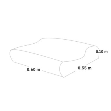 ALMOHADA PARAÍSO VISCOELÁSTICA CERVICAL - 6