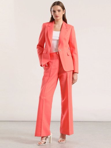 BLAZER MUJER LIOLA RESORT CORAL