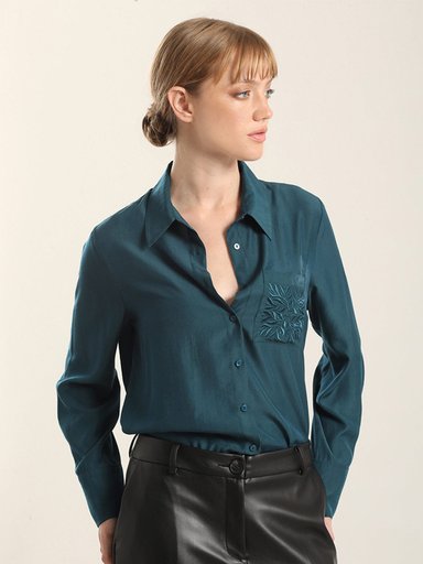 BLUSA MANGA LARGA MUJER LIOLA RETRO - 2