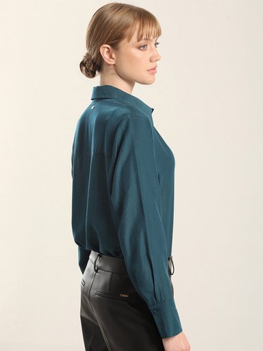 BLUSA MANGA LARGA MUJER LIOLA RETRO - 4