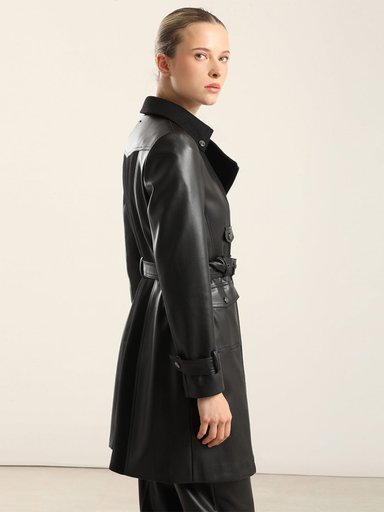 ABRIGO MUJER LIOLA BIKER MUFLON - 4