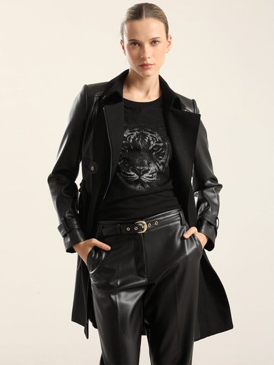 ABRIGO MUJER LIOLA BIKER MUFLON - 7