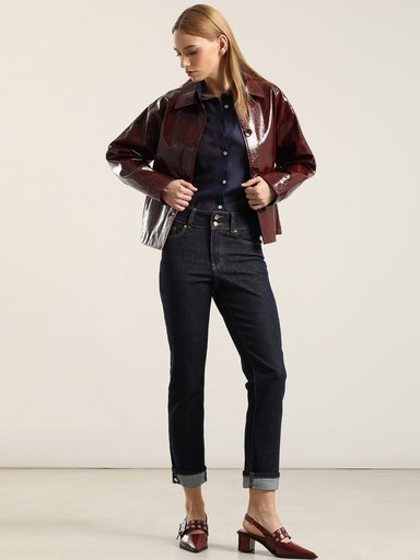 CHAQUETA MUJER LIOLA EFECTO CHAROL - 2