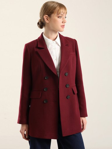 BLAZER MUJER LIOLA ENTALLADO DOBLE CRUCE - 3