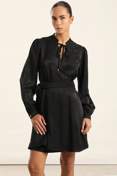 VESTIDO CORTO MUJER LIOLA ASIMÉTRICO - 5