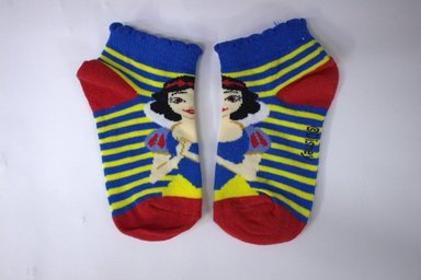 PACK 3 MEDIAS ALGODÓN NIÑA DISNEY PRINCESAS MULTICOLOR 10D-0086 - 2
