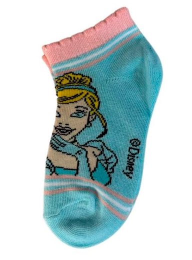 PACK 3 MEDIAS ALGODÓN NIÑA DISNEY PRINCESAS MULTICOLOR PRI-0740 - 3