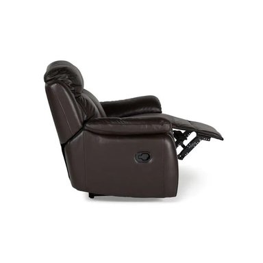 SOFÁ RECLINABLE ROSEN MILAN 2 CUERPOS CHOCOLATE - 4