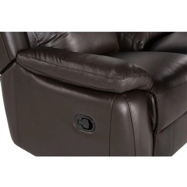 SOFÁ RECLINABLE ROSEN MILAN 2 CUERPOS CHOCOLATE - 5