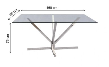 MESA DE COMEDOR RIPLEY HOME RAMAS 160X90 CM - 3