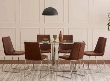 MESA DE COMEDOR RIPLEY HOME RAMAS 160X90 CM - 5