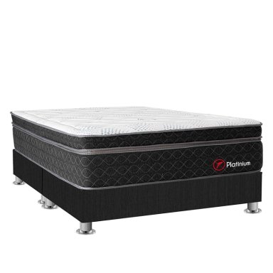 CAMA AMERICANA FORLI BEAUTY DREAM PLATINIUM KING GRIS