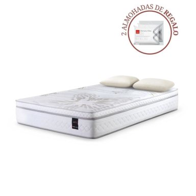 COLCHÓN ROSEN ART 4 2 PLAZAS + 2 ALMOHADAS MEMORY MAX