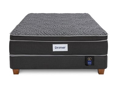CAMA AMERICANA DRIMER VENTUS 2 PLAZAS GRIS