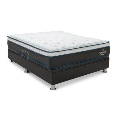 CAMA BOXET DRIMER PURE FRESH LAQUEADA 2 PLAZAS GRIS - 2