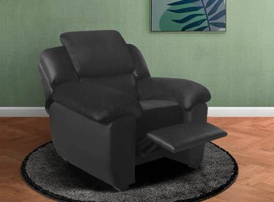 SILLÓN RECLINABLE FORLI MONTIANO NEGRO 1 CUERPO - 5