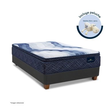 CAMA SERTA CHARLOTTE SKY QUEEN