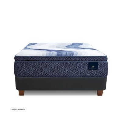 CAMA SERTA CHARLOTTE SKY KING - 2