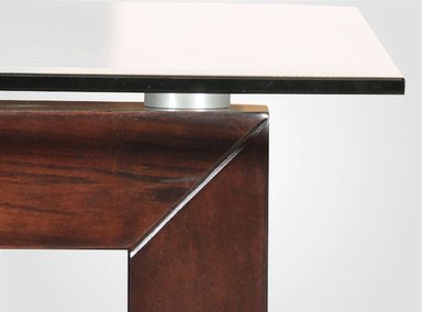 MESA DE CENTRO RIPLEY HOME JANICE MADERA NOGAL 100X70 CM - 2