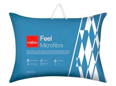 ALMOHADA ROSEN FEEL MICROFIBRA 70X50 CM MICROFIBRA  BLANCO - 4