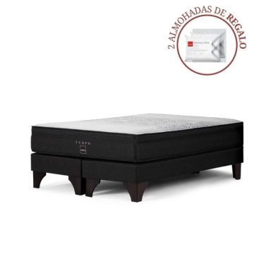 CAMA EUROPEA ROSEN TEMPO KING + 2 ALMOHADAS MEMORY MAX