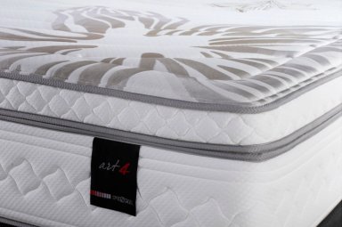 CAMA EUROPEA ROSEN ART 4 QUEEN + 2 ALMOHADAS MEMORY MAX - 6