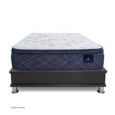 CAMA CAJONES SERTA FINEZZA QUEEN GRIS - 2