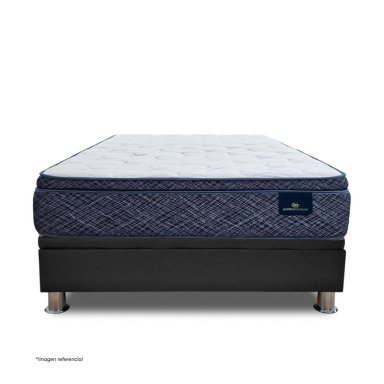 CAMA BOXET SERTA KENYA QUEEN GRIS - 2