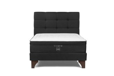 DORMITORIO EUROPEO ROSEN TEMPO 2 PLAZAS ISSEY GRAFITO + 2 ALMOHADAS - 3