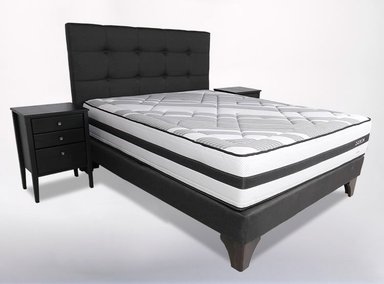 SET DE CAMA ROSEN DRIVEN ISSEY GRAF 2 PLAZAS + 2 MEMORY MAX - 2