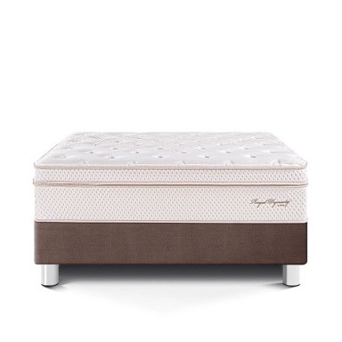 CAMA PARAÍSO ROYAL DYNASTY KING CHOCOLATE + 2 ALMOHADAS VISCOELÁSTICAS - 3
