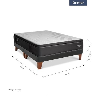 CAMA EUROPEA DRIMER CROMOPEDIC GOLD KING - 3