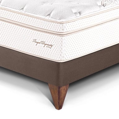 CAMA EUROPEA PARAÍSO ROYAL DYNASTY KING CHOCOLATE + 2 ALMOHADAS VISCOELÁSTICAS - 2