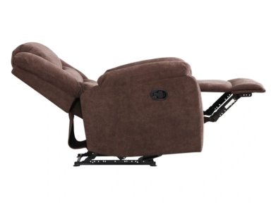SILLÓN RECLINABLE RIPLEY HOME WOLF 1 CUERPO MARRÓN - 7