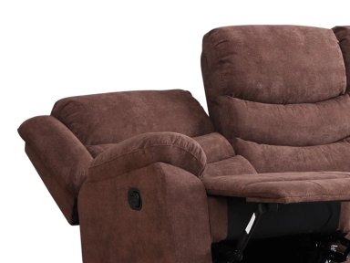 SILLÓN RECLINABLE RIPLEY HOME WOLF 3 CUERPOS MARRÓN - 7