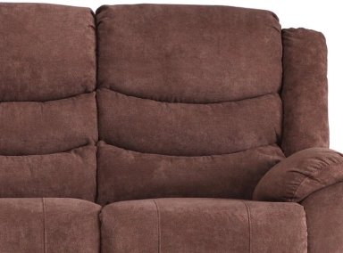 SILLÓN RECLINABLE RIPLEY HOME WOLF 3 CUERPOS MARRÓN - 8