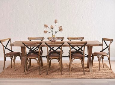 MESA COMEDOR MAISON LINETT CORSICA 240 X 100 CM - 5