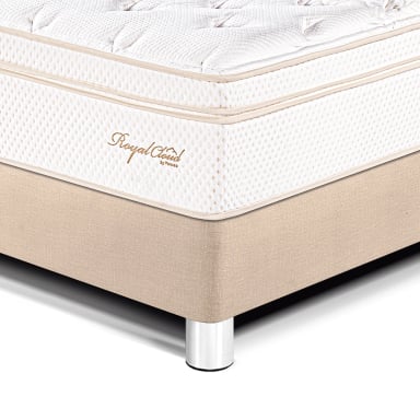 DORMITORIO PARAÍSO ROYAL CLOUD 1.5 PLAZAS CHAMPAGNE + 1 ALMOHADA VISCOELÁSTICA - 2