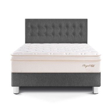 DORMITORIO PARAÍSO ROYAL CLOUD KING GRIS + 2 ALMOHADAS VISCOELÁSTICAS - 3