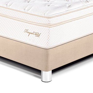 DORMITORIO PARAÍSO ROYAL CLOUD KING CHAMPAGNE + 2 ALMOHADAS VISCOELÁSTICAS - 2