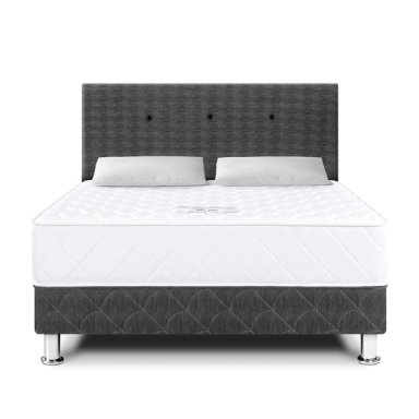 DORMITORIO AMERICANO PARAÍSO MILANO 2 PLAZAS + 2 ALMOHADAS + PROTECTOR - 3