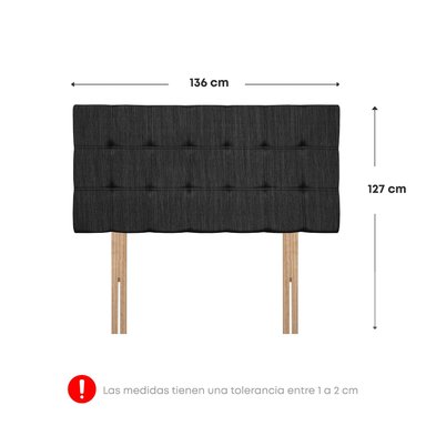 DORMITORIO FORLI POLARIS 2 PLAZAS CON CAJONES + CÓMODA - 8