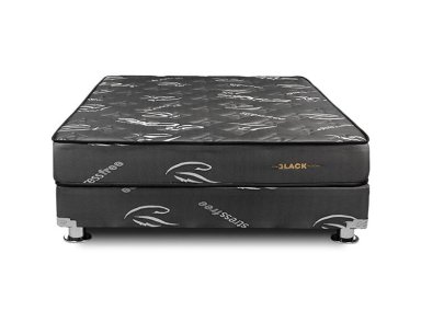 CAMA AMERICANA EL CISNE POCKET BLACK KING - 1