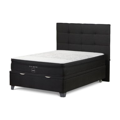 DORMITORIO BOXET ROSEN TEMPO 2 PLAZAS ISSEY GRAFITO - 2