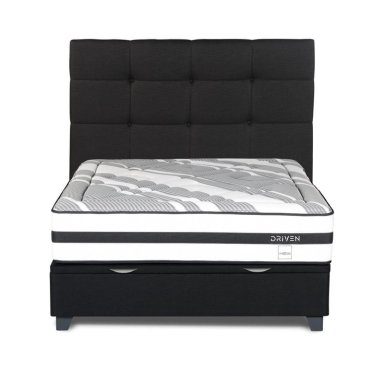DORMITORIO BOXET ROSEN DRIVEN 2 PLAZAS ISSEY GRAFITO - 2